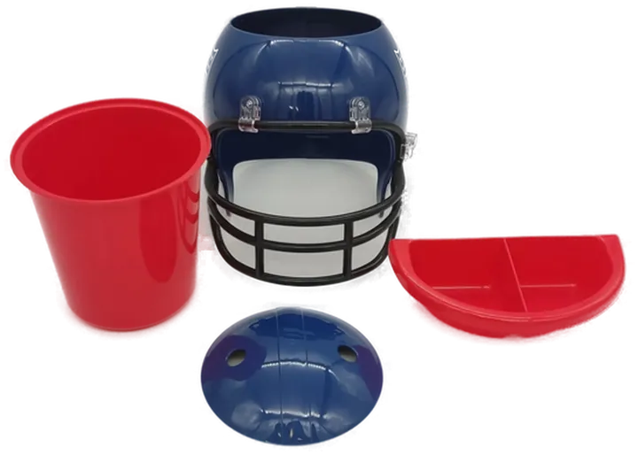 NFL Snack Helmet – Snack-Helm mit Fächern und Originalverpackung - Bild 4