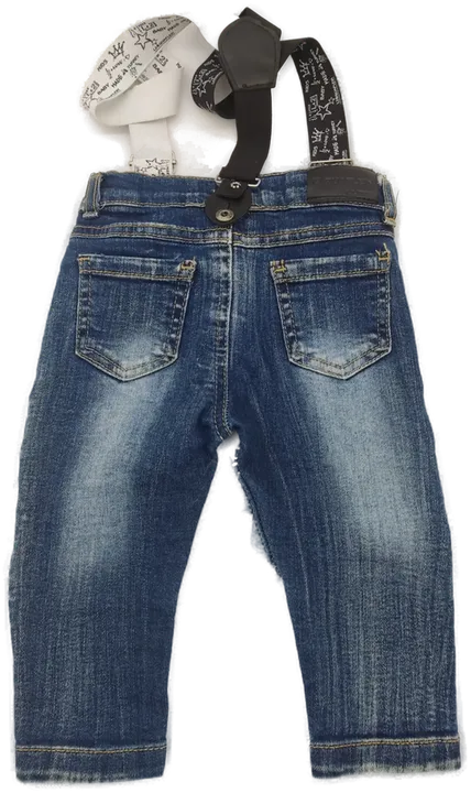 Lilitop Kinder Jeans mit Hosenträger Gr. 80 cm, 9-12 Monate - Bild 2