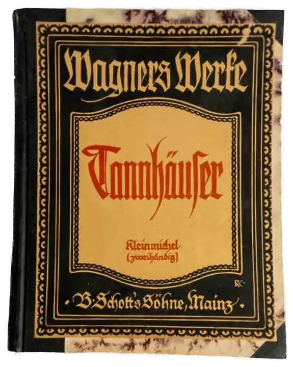 Tannhäuser und der Sängerkrieg auf der Wartburg von Richard Wagner - Bild 1