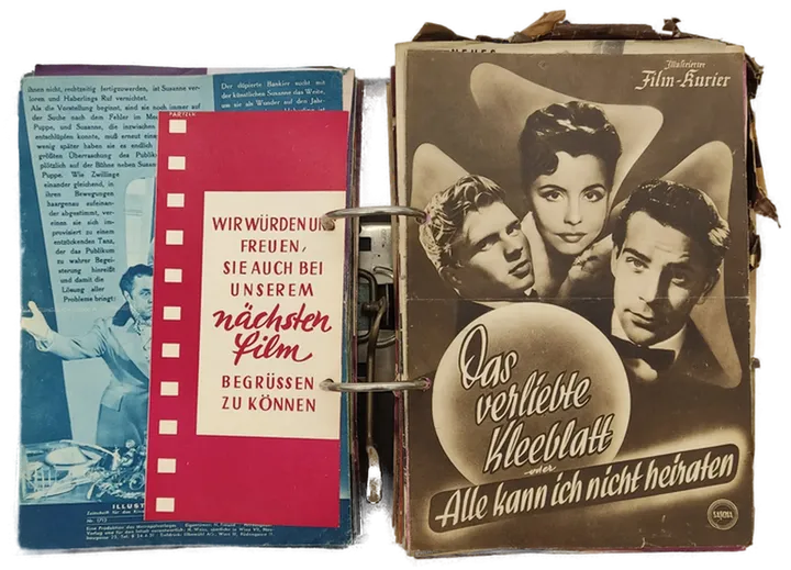 Filmprogramme 1950/60er Jahre ca. 640 Stück - Bild 3