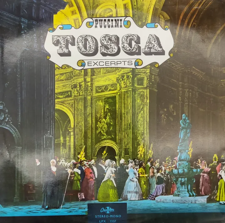 Langspielplatte - Puccini - Tosca Excerpts - Bild 1