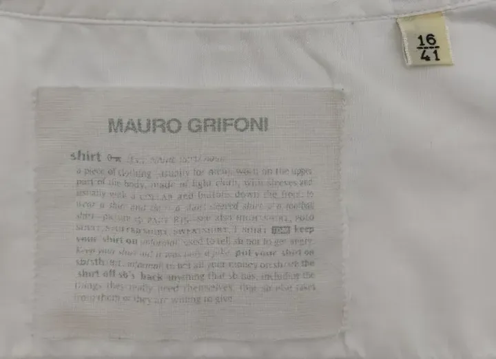 Mauro Grifoni - Herrenhemd Gr. 41 - Bild 4