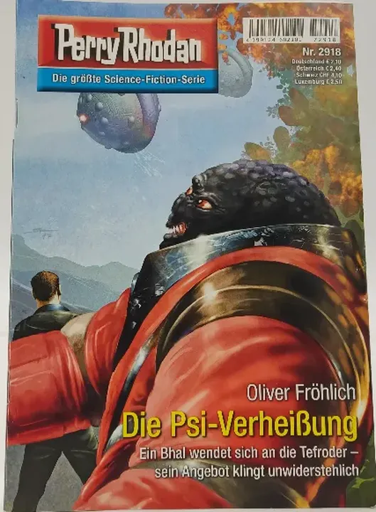 Romanheft Perry Rhodan Die Psi-Verheißung Erstauflage Nr.2918 - Bild 2