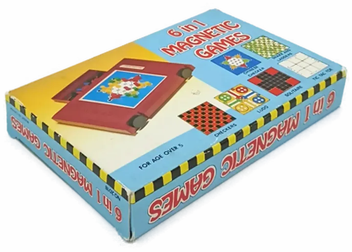 6 in 1 Magnetic Games - 6 Brettspiele - Bild 1