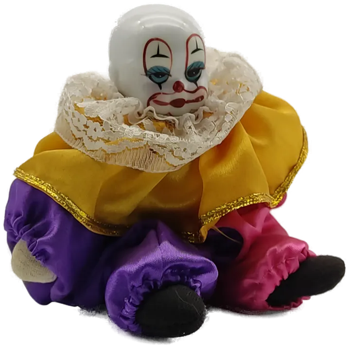 Clown Puppe, Porzellan - Bild 2