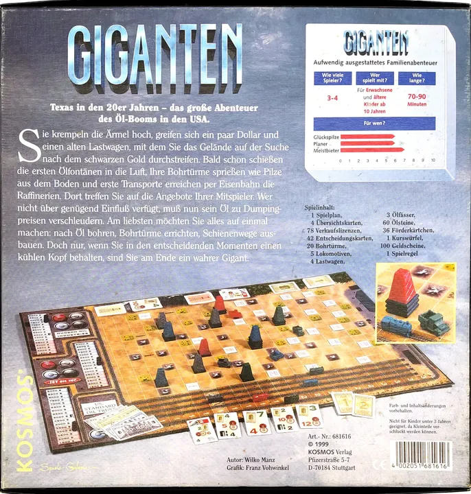 GIGANTEN - Gesellschaftsspiel - KOSMOS - Bild 2