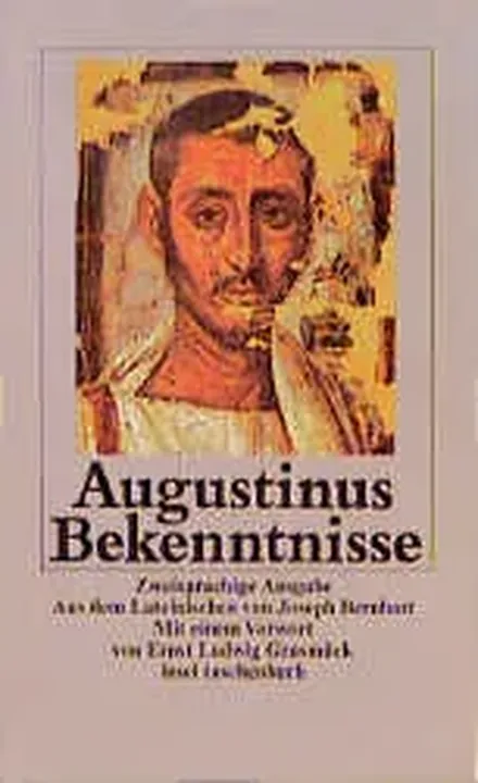 Bekenntnisse -  Augustinus - Bild 1