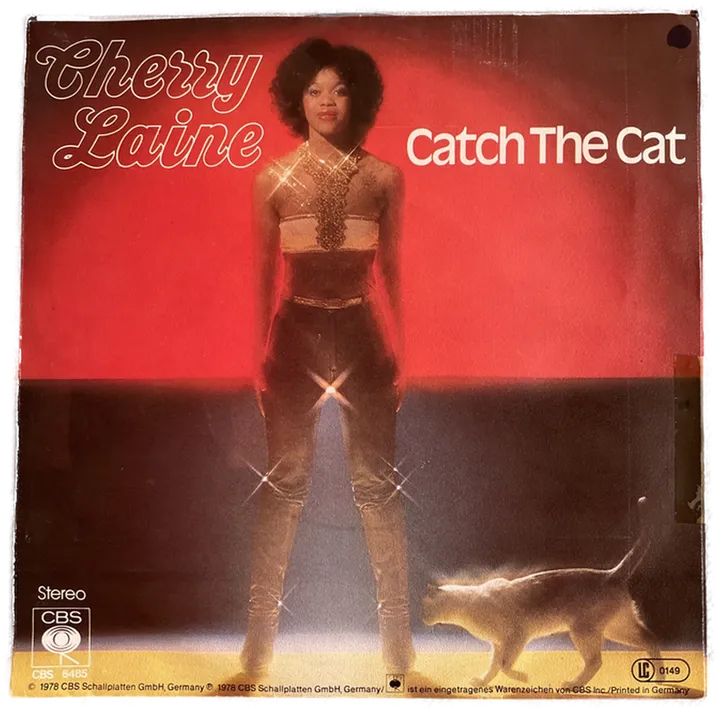 Singles Schallplatte - Cherry Laine - Catch the Cat - Bild 2
