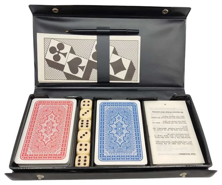 VINTAGE Spielkarten Set - Rommé - Bridge - Canasta - Skat - Bild 1