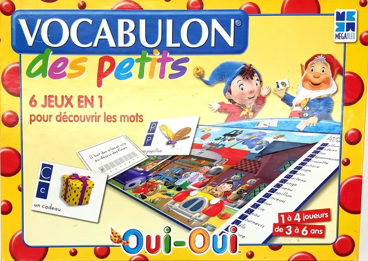 VOCABULON des petits - Qui-Qui - 6 Jeux en 1 pour découvrir les mots - MEGABLEU - Bild 1