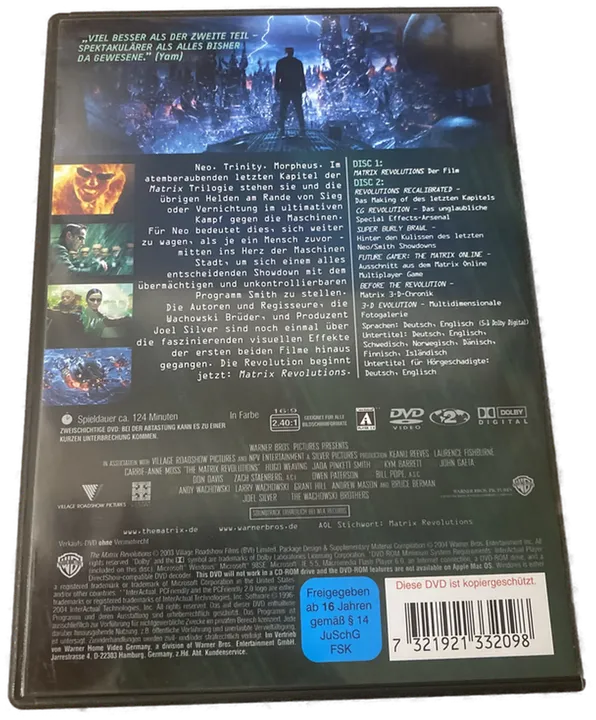 Matrix Revolutions - DVD - Bild 2
