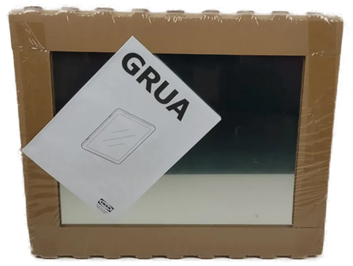 Ikea Grua Spiegel, Schwarz 55X45 - Bild 1