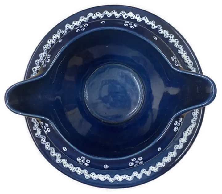 Gmundner Keramik - Sauciere - Dirndl Blau  - Bild 1