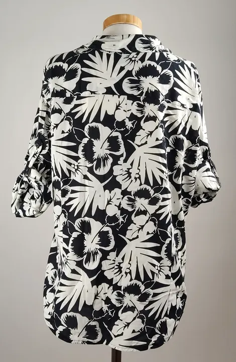 Fit&Match Damen Bluse mit floralem Muster - L  - Bild 2