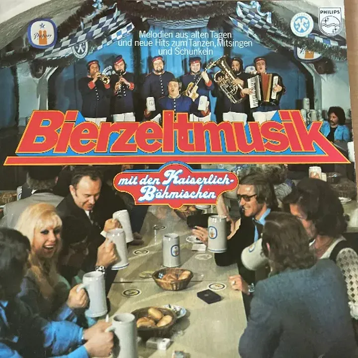 LP Schallplatte - Bierzeltmusik - mit den Kaiserlich-Böhmischen - Bild 2