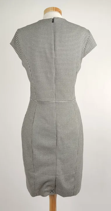 H&M Damen Kleid schwarz/ weiß kariert - 38  - Bild 3