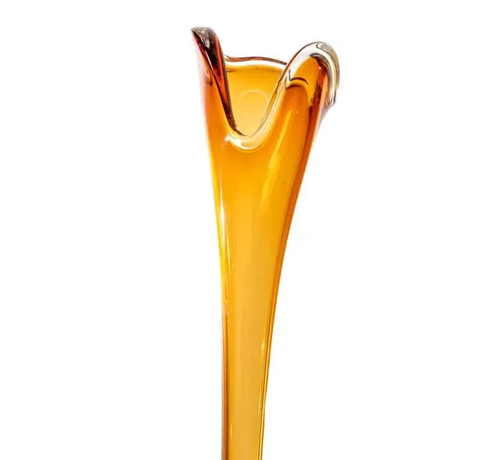 Vase SIA-Collection Glas Orangeton ca. 125 cm hoch - Bild 2