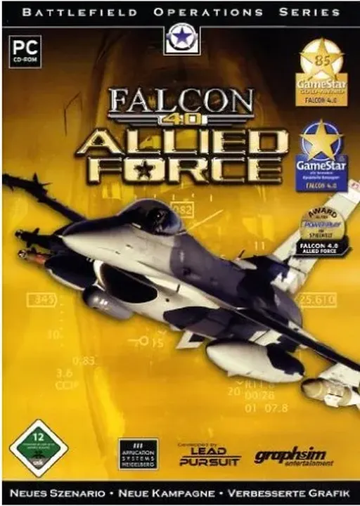 PC Game CD-ROM Falcon 4.0: Allied Force - Bild 1