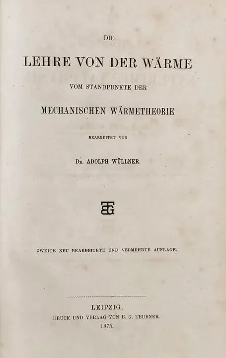 Wüllner Experimentalphysik Ⅲ Buch Vintage - Bild 9