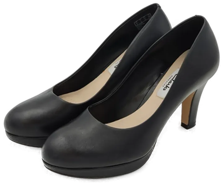 Clarks Damen Pumps schwarz Gr. 37½ - Bild 1
