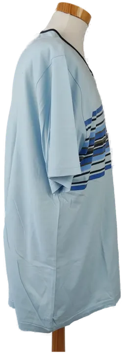 Triumph Herren Schlafanzug hellblau / dunkelblau kurze Hose Größe EUR 54 / XL - Bild 2