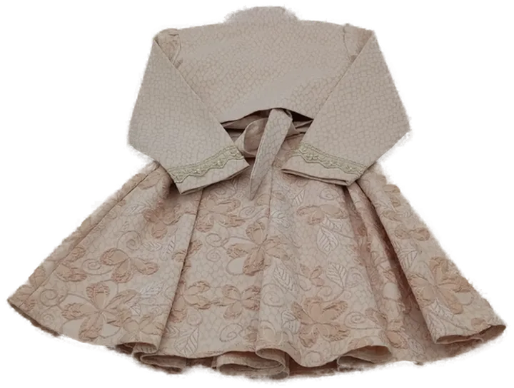 Minigirls Kinder Kleid+Jacke rosa Gr. 104 - Bild 4