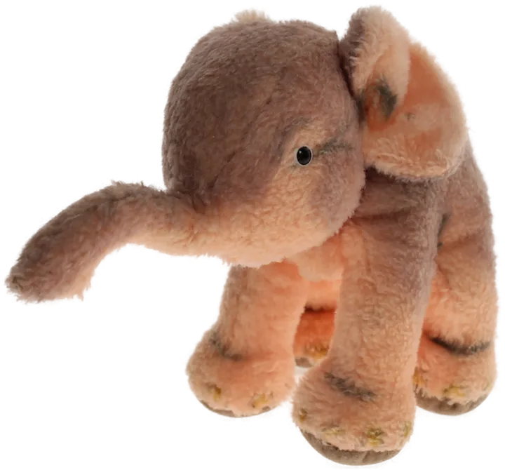 Vintage Steiff Elefant Plüschtier – ca. 20 cm, mit Knopf im Ohr - Bild 2