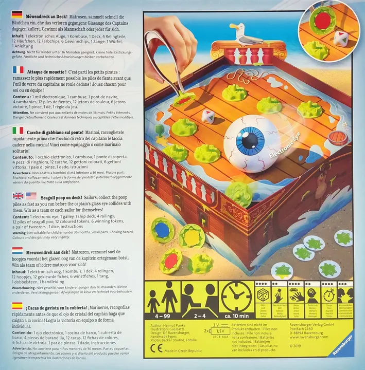 Eye Eye Captain - Gesellschaftsspiele - Ravensburger  - Bild 2