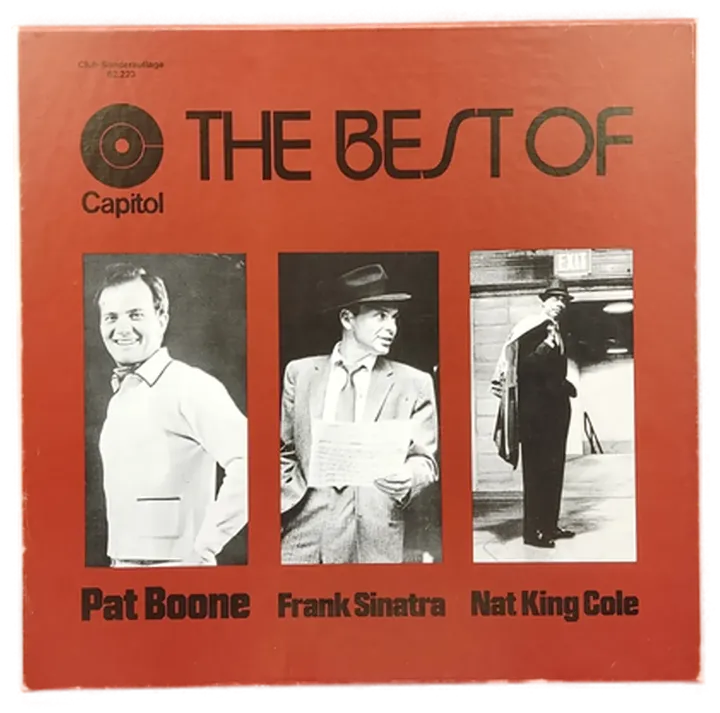 The Best Of: Pat Boone, Frank Sinatra & Nat King Cole – Club-Sonderauflage 62.223 - Bild 1