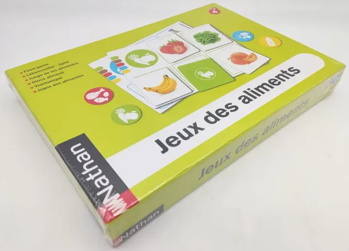 Lebensmittelspiel - Jeux des aliments, Nathan  - Bild 2