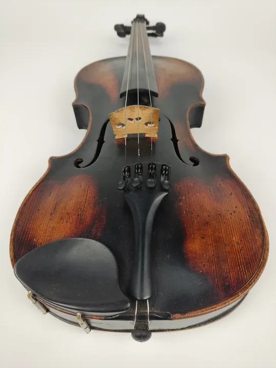 Vintage-Violine 1930er-1940er Jahre / deutsche Geige mit österreichischem Bogen - Bild 4