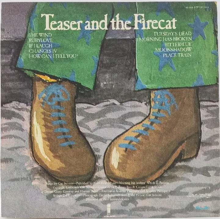 Vinyl LP - Cat Stevens - Teaser and the Firecat - Bild 2