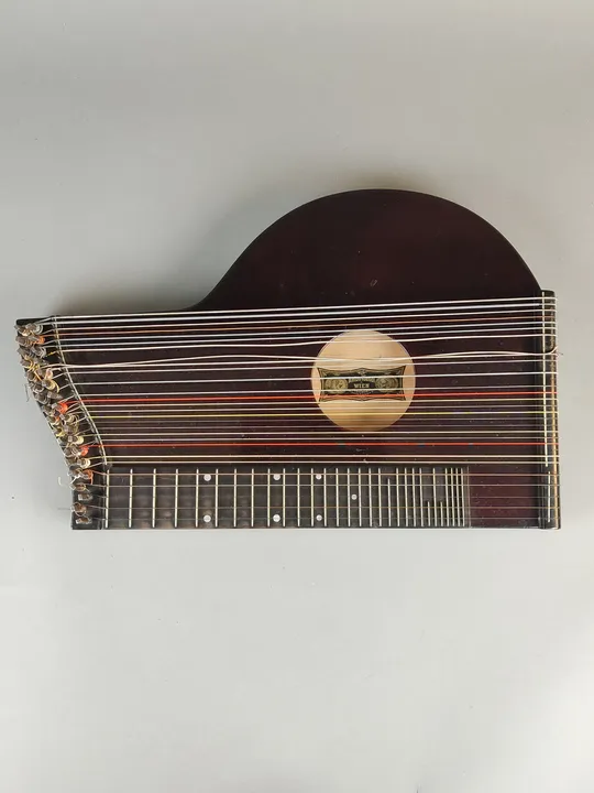 Zither von Anton Kiendl mit Koffer  - Bild 7