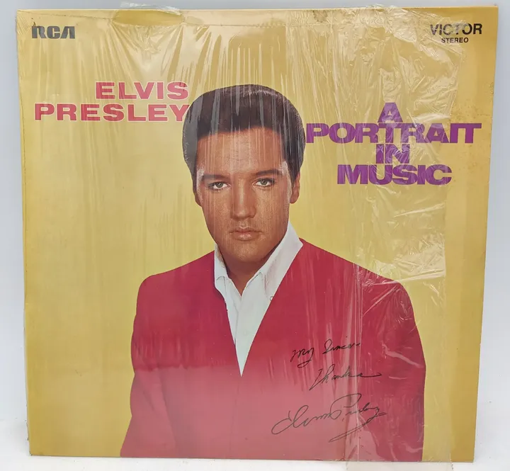 Langspielplatte - Elvis Presley - A Portrait in Music - Bild 1