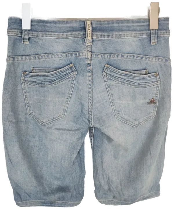 Buena Vista Damen Jeans Shorts, blau, Gr. M, Stretch - Bild 2