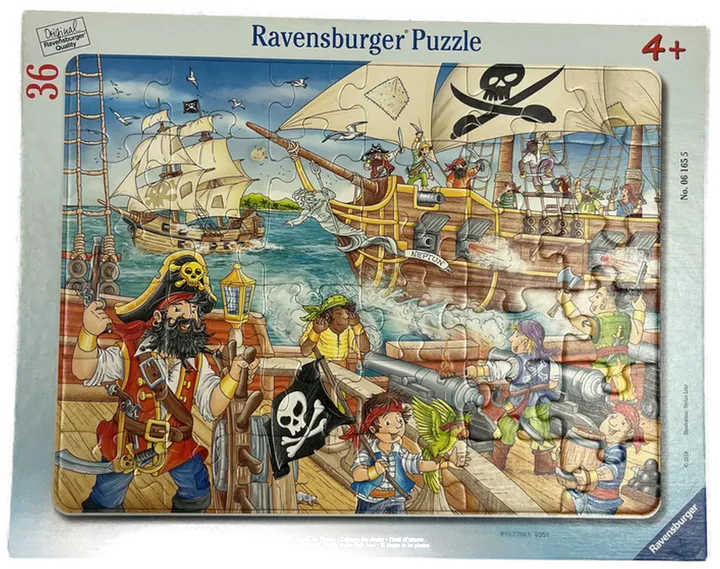 RAVENSBURGER PUZZLE (3er Pkg) Angriff auf die Piraten, Unterwegs in der Stadt, Kleiner Flugplatz ab 4 jahre - Bild 4