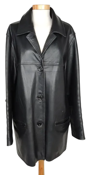 Benny's Shop Damen Lederjacke, schwarz - Gr. M - Bild 1