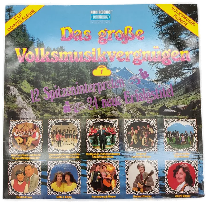 Das große Volksmusikvergnügen Vinyl Schallplatte  - Bild 2