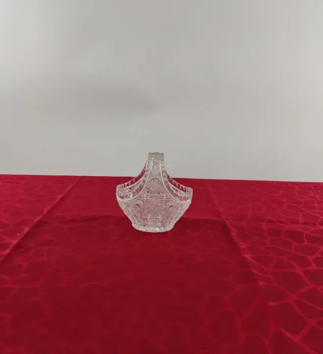 Bleikristall-Schale mit Henkel  - Bild 4