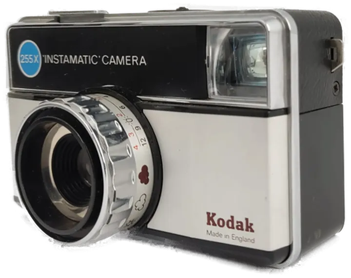 Kodak Instamatic 255x Sucherkamera mit Tasche - Bild 4