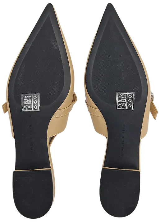 CHARLES & KEITH Damen Sling Pumps, beige - EU 37 - Bild 6
