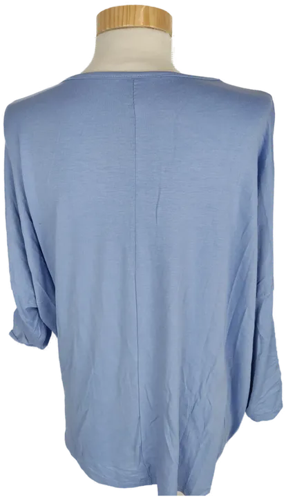 T-Shirt, dreiviertelarm mit Rundhalsausschnitt, hellblau, Größe 44 (geschätzt) - Bild 5