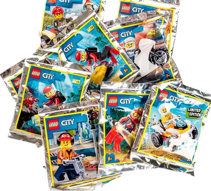 LEGO City Konvolut 10 Stück originalverschweißt - Bild 1