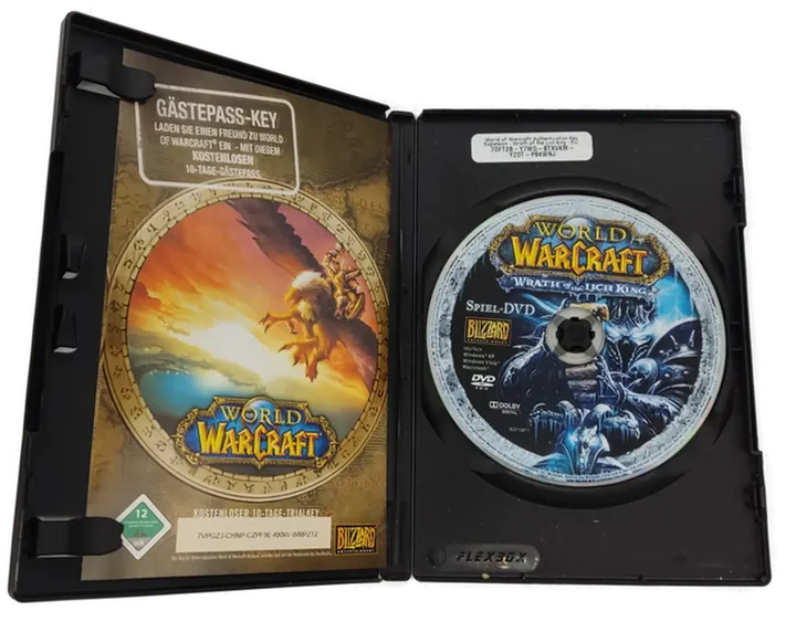 PC Game DVD-ROM Spiel World of Warcraft 