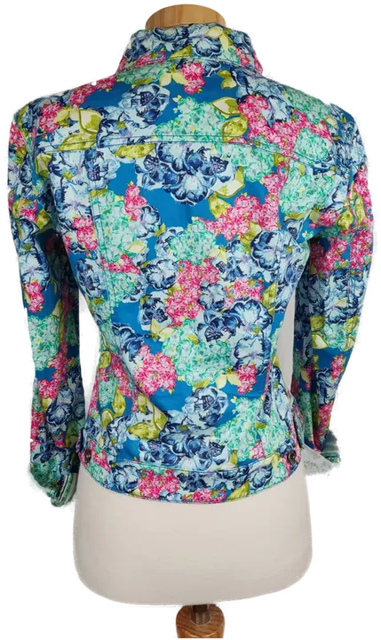 Jones Jeansjacke Blumen – Gr. XS - Bild 4