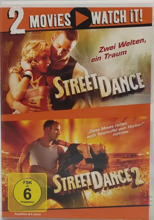 DVD 2 Disc´s Street Dance  und Street Dance 2 - Bild 1