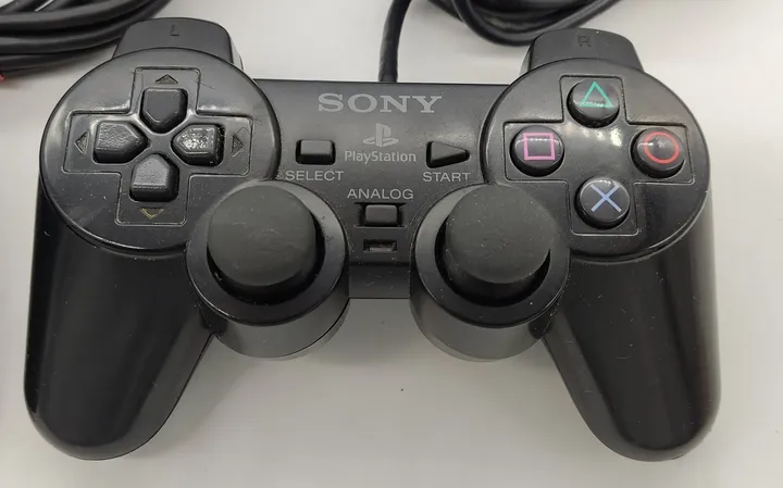 Sony PS2/Playstation 2 Slim mit 2 Controller , 8MB Speicherkarte, Netzkabel und Videokabel  - Bild 3