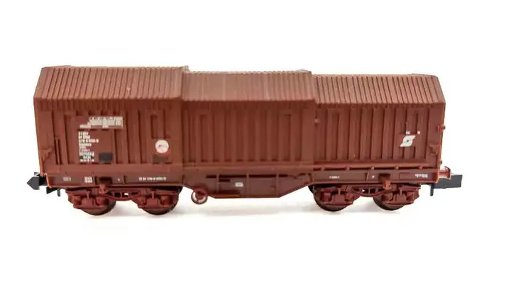 Roco Spur N 25135  Teleskophabenwagen ÖBB ohne Verpackung - Bild 4