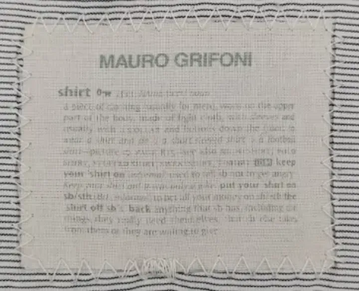 Mauro Grifoni - Herren Hemd Gr. 41 - Bild 4