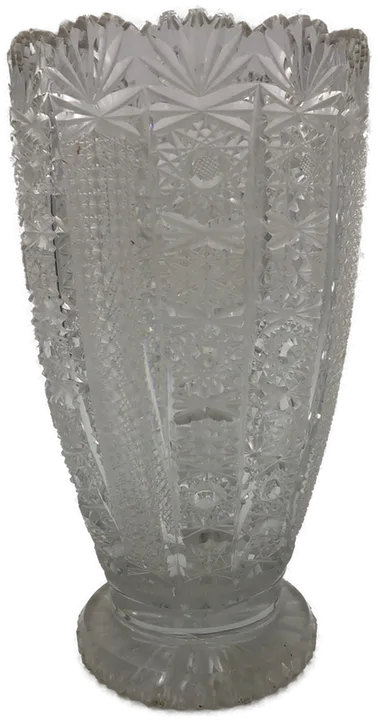 Bleikristallvase geschliffen 25 cm - Bild 1